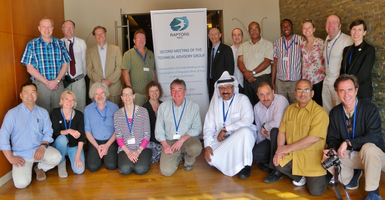 Raptors MoU TAG2 participants.