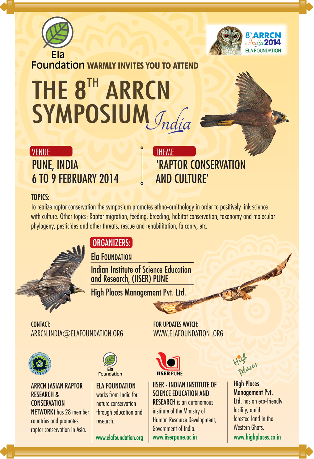 the 8th ARRCN Symposium - Poster