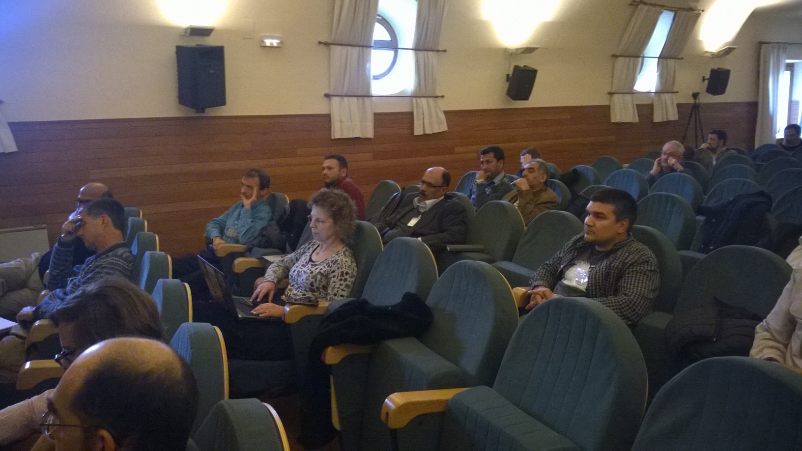 Participants at San Servando Castle. Photo by Jenny Renell.